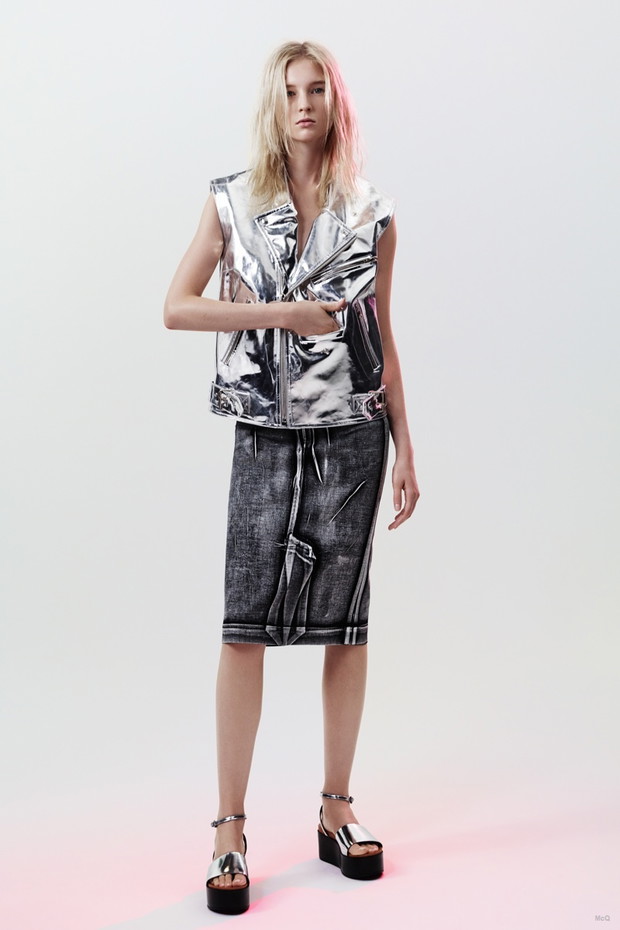 McQ Alexander McQueen wiosna-lato 2015