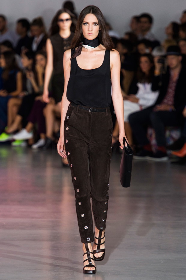 Costume National wiosna-lato 2015, fot. Imaxtree  