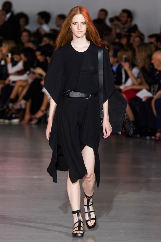 Costume National wiosna-lato 2015, fot. Imaxtree  