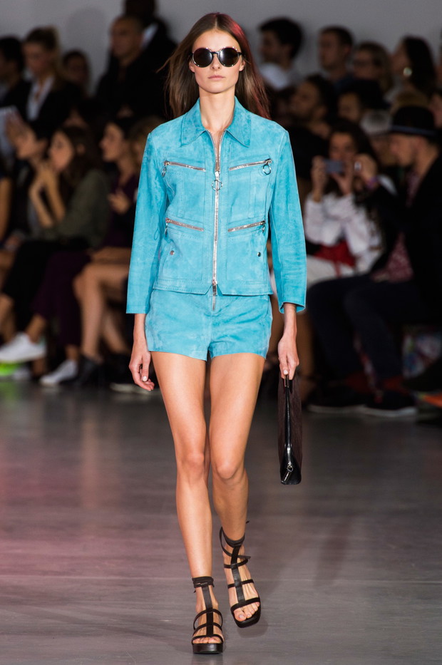 Costume National wiosna-lato 2015, fot. Imaxtree  
