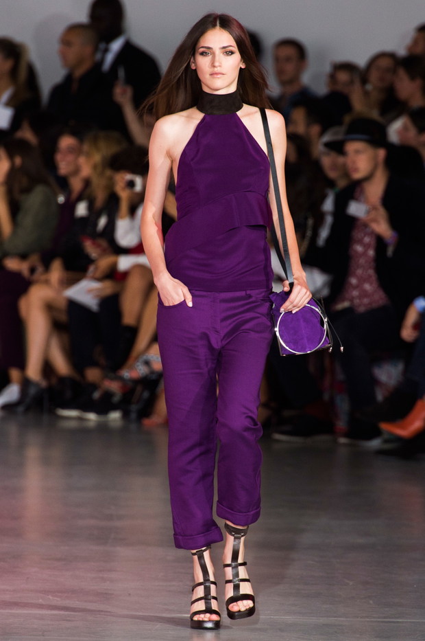 Costume National wiosna-lato 2015, fot. Imaxtree  