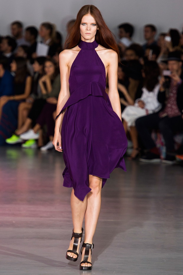 Costume National wiosna-lato 2015, fot. Imaxtree  