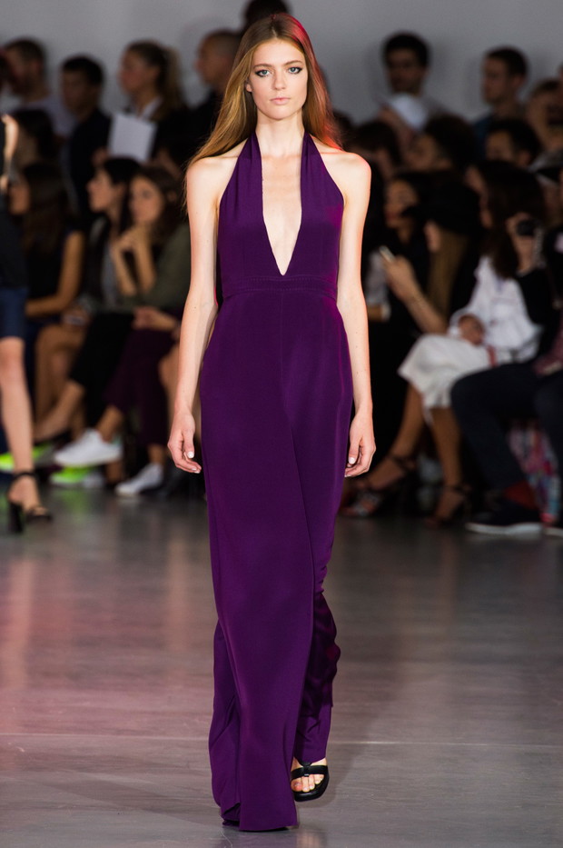 Costume National wiosna-lato 2015, fot. Imaxtree  