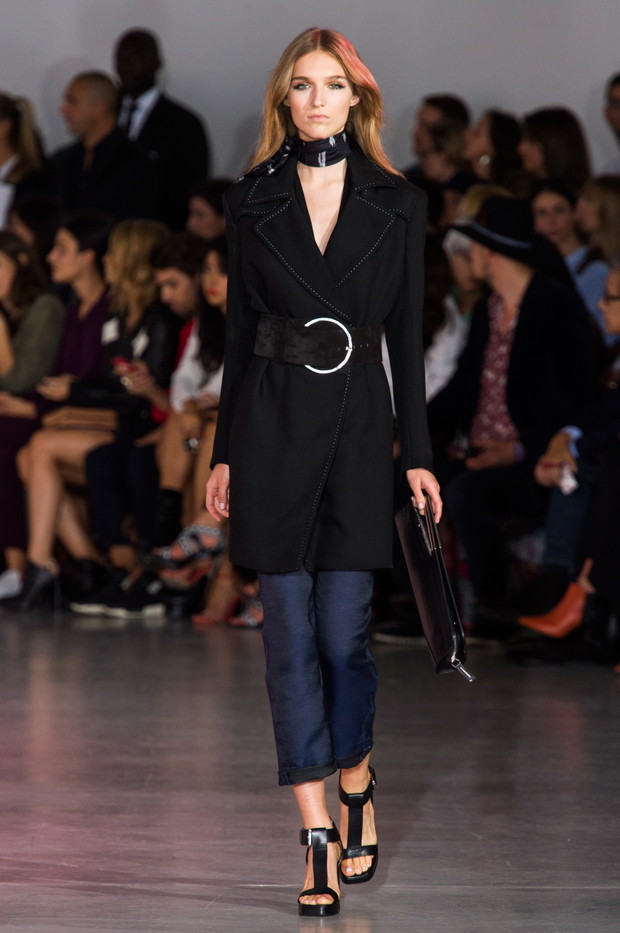 Costume National wiosna-lato 2015, fot. Imaxtree  