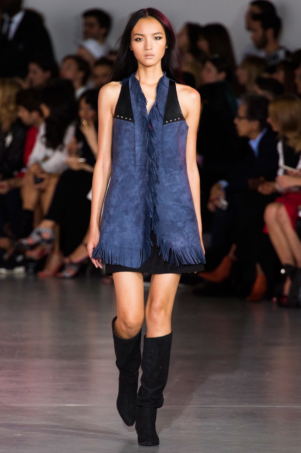 Costume National wiosna-lato 2015, fot. Imaxtree  