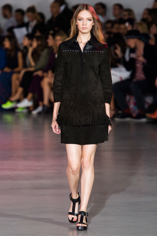 Costume National wiosna-lato 2015, fot. Imaxtree  