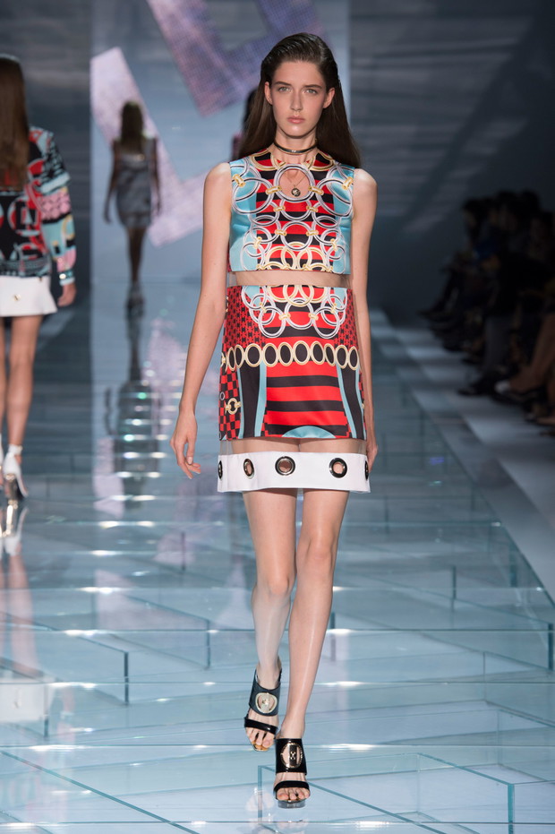 Versace wiosna-lato 2015