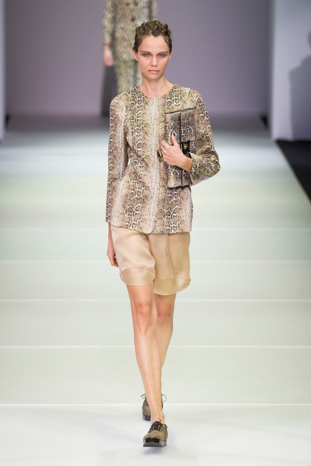 Giorgio Armani wiosna-lato 2015