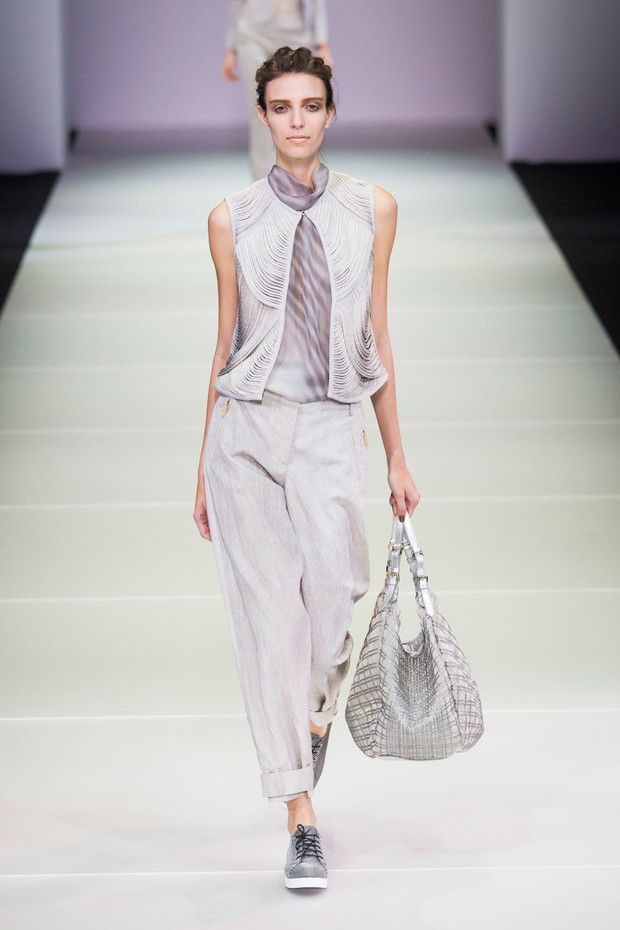 Giorgio Armani wiosna-lato 2015