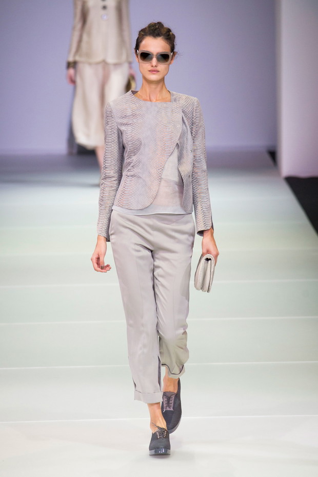 Giorgio Armani wiosna-lato 2015