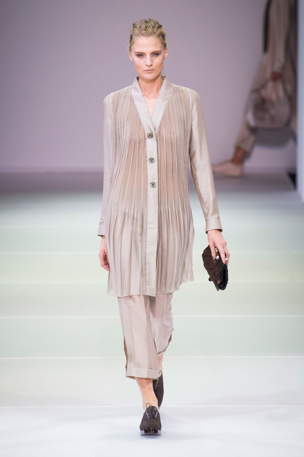 Giorgio Armani wiosna-lato 2015