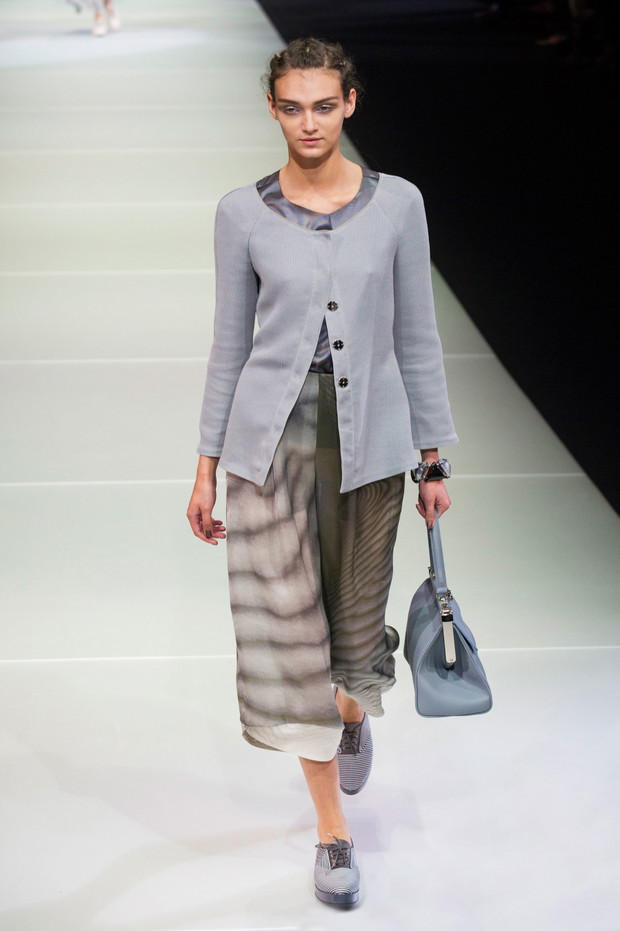 Giorgio Armani wiosna-lato 2015