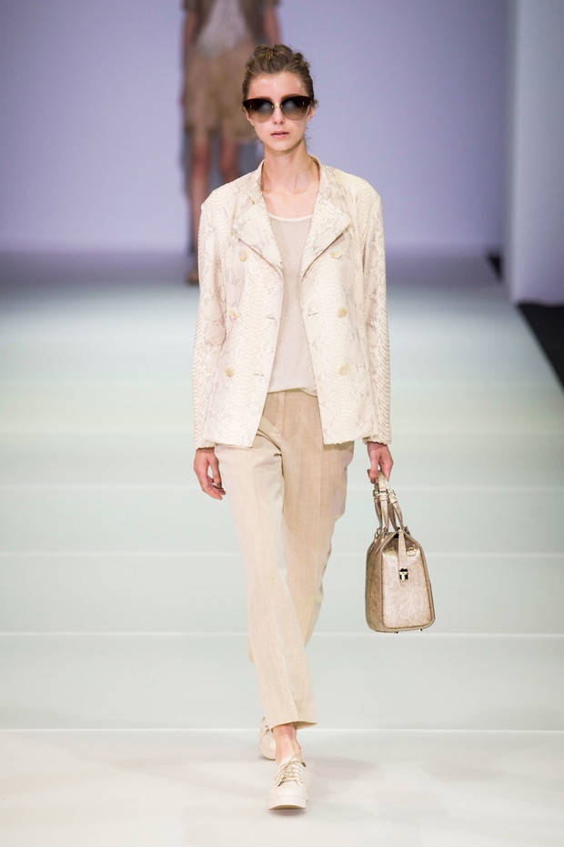 Giorgio Armani wiosna-lato 2015