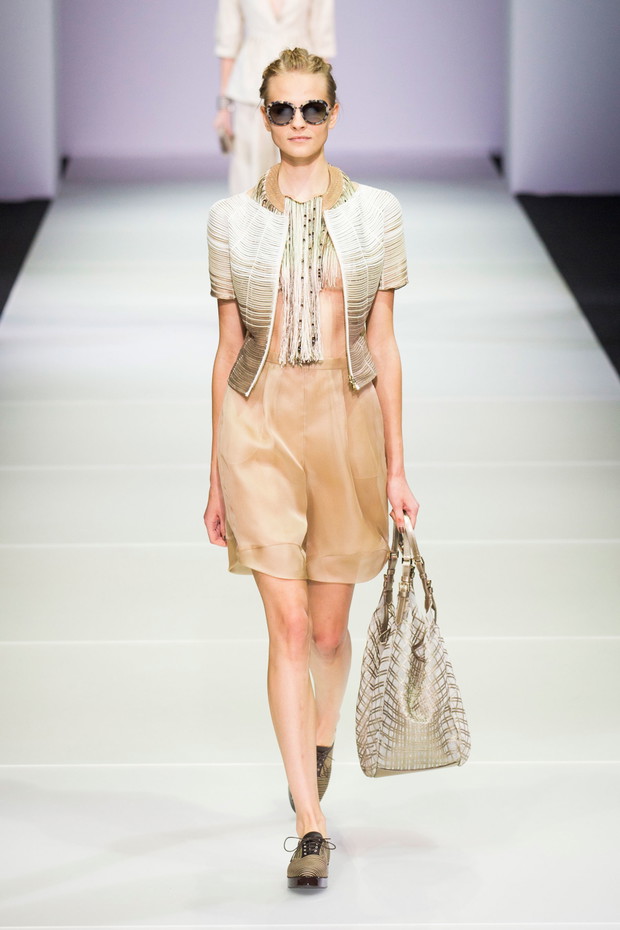Giorgio Armani wiosna-lato 2015