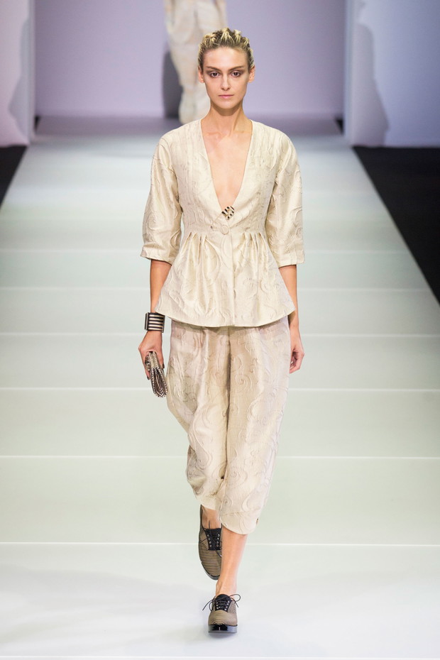 Giorgio Armani wiosna-lato 2015
