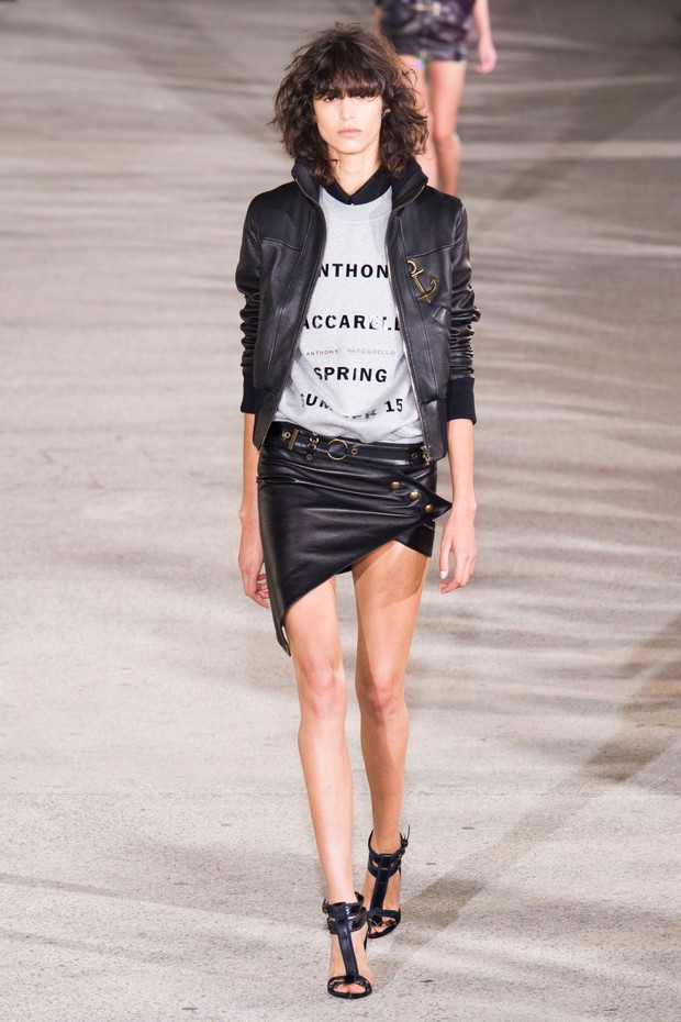 Anthony Vaccarello wiosna-lato 2015