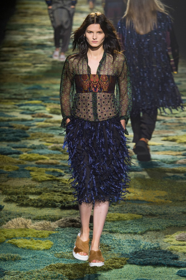 Dries Van Noten wiosna-lato 2015