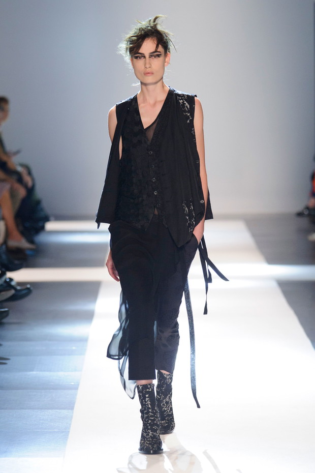 Ann Demeulemeester wiosna-lato 2015