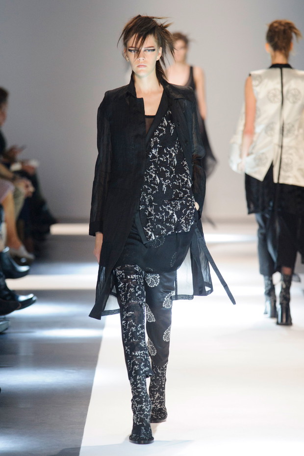 Ann Demeulemeester wiosna-lato 2015