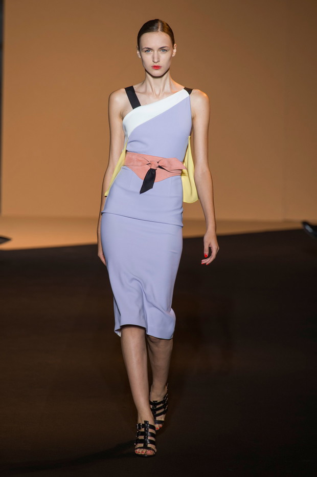 Roland Mouret wiosna-lato 2015