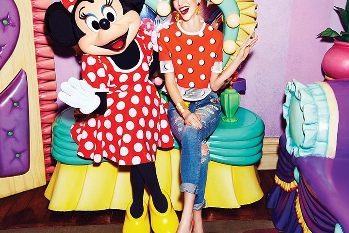 Alana Zimmer w Disneylandzie dla ELLE Canada