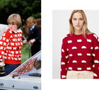 Diana, Princess of Wales wearing Black Sheep Jumper
