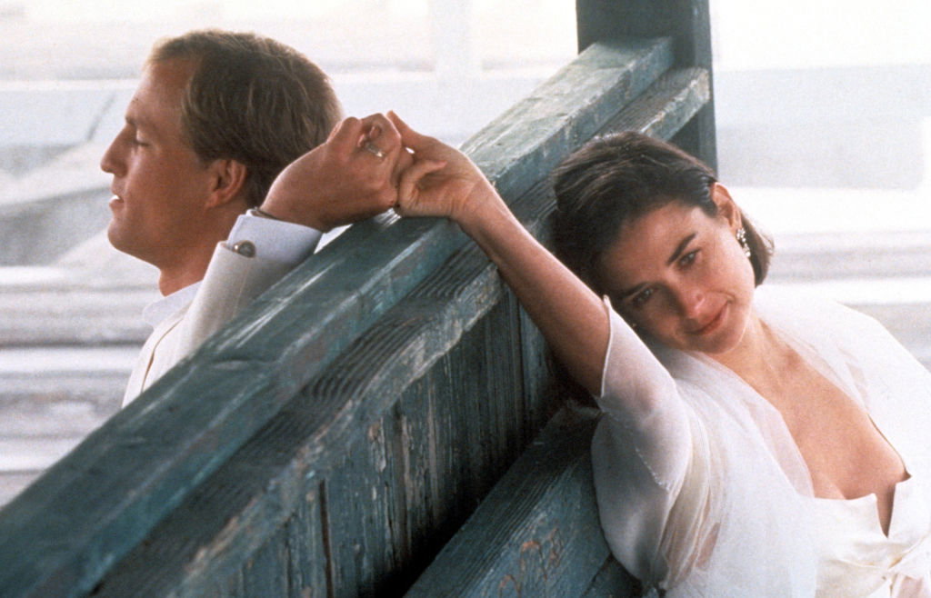 Woody Harrelson And Demi Moore In 'Indecent Proposal'