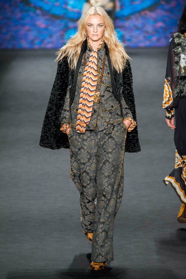 Anna Sui jesień-zima 2015/2016