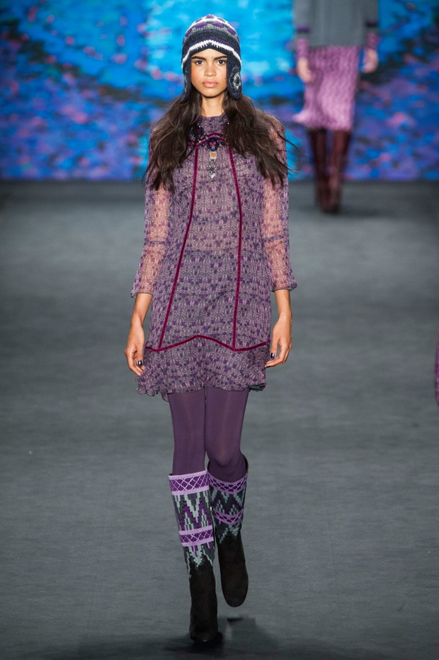 Anna Sui jesień-zima 2015/2016