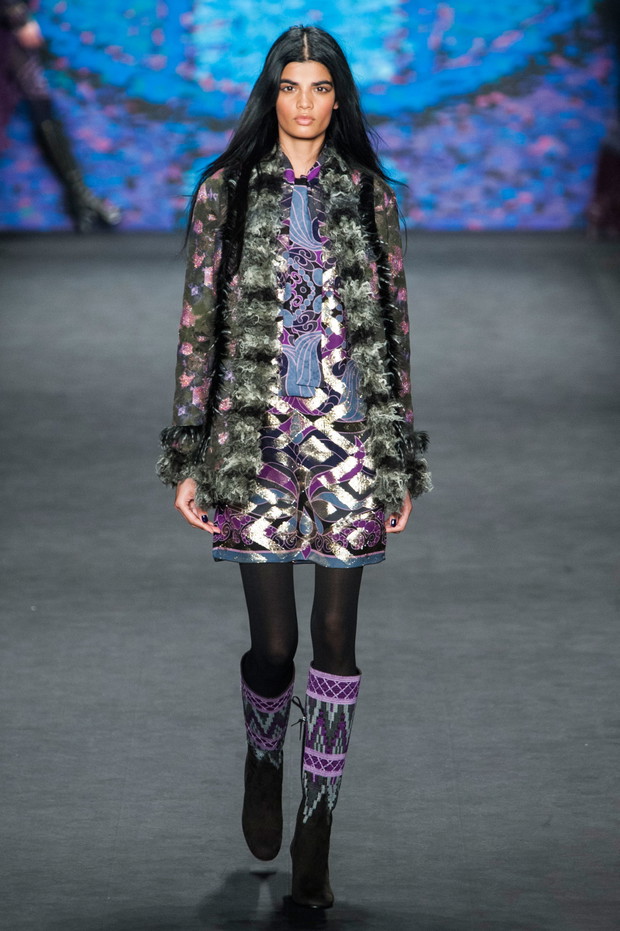 Anna Sui jesień-zima 2015/2016