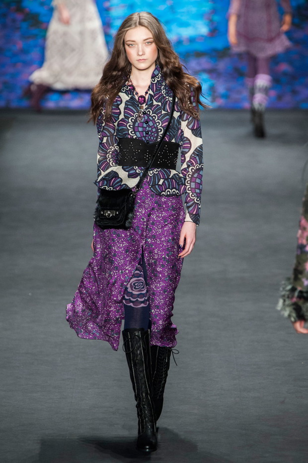 Anna Sui jesień-zima 2015/2016