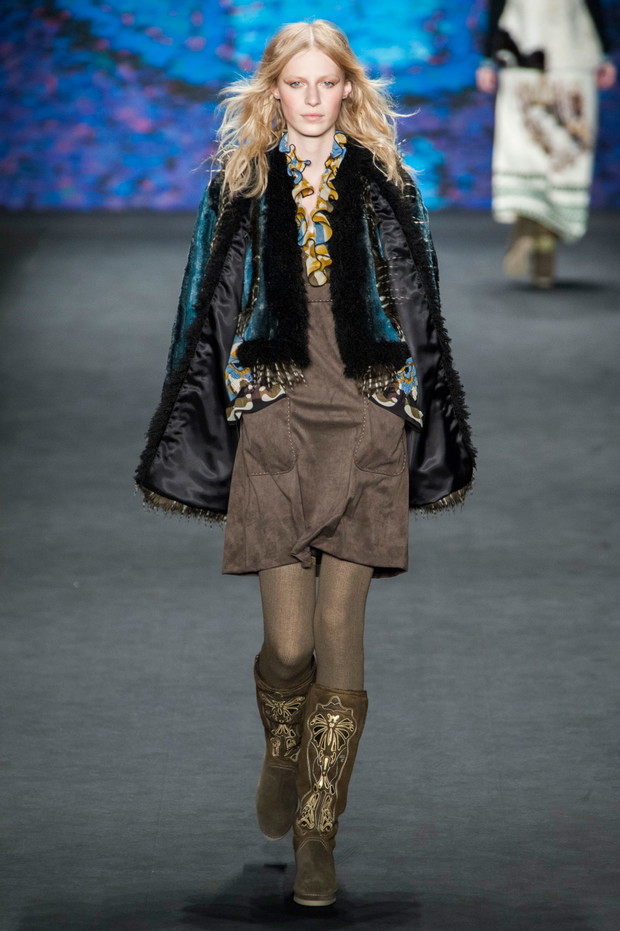 Anna Sui jesień-zima 2015/2016