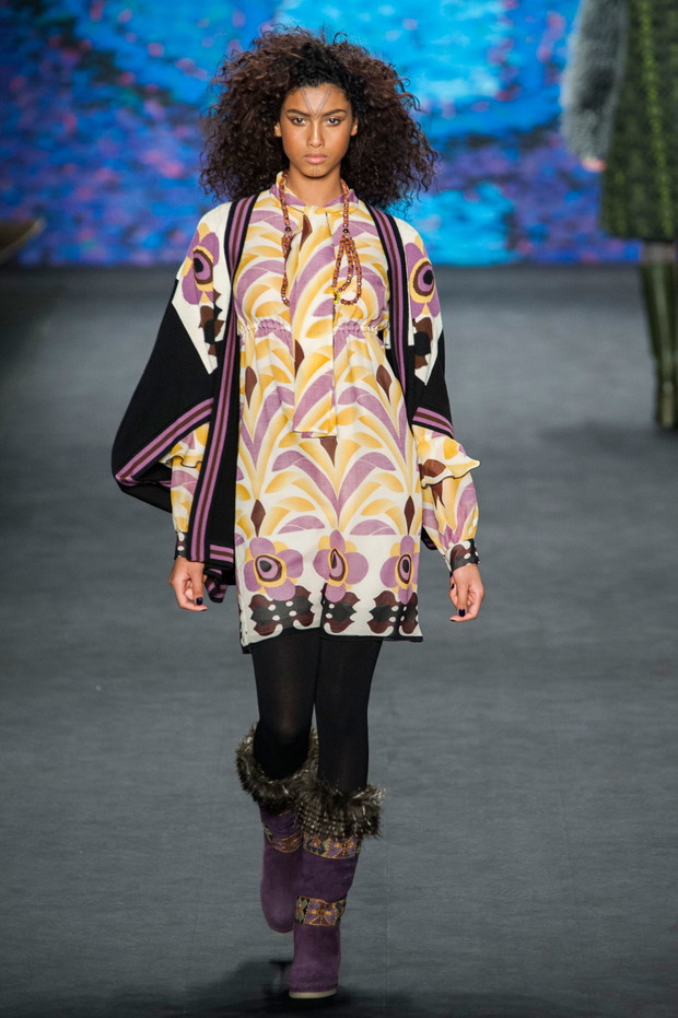 Anna Sui jesień-zima 2015/2016