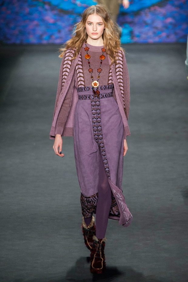 Anna Sui jesień-zima 2015/2016