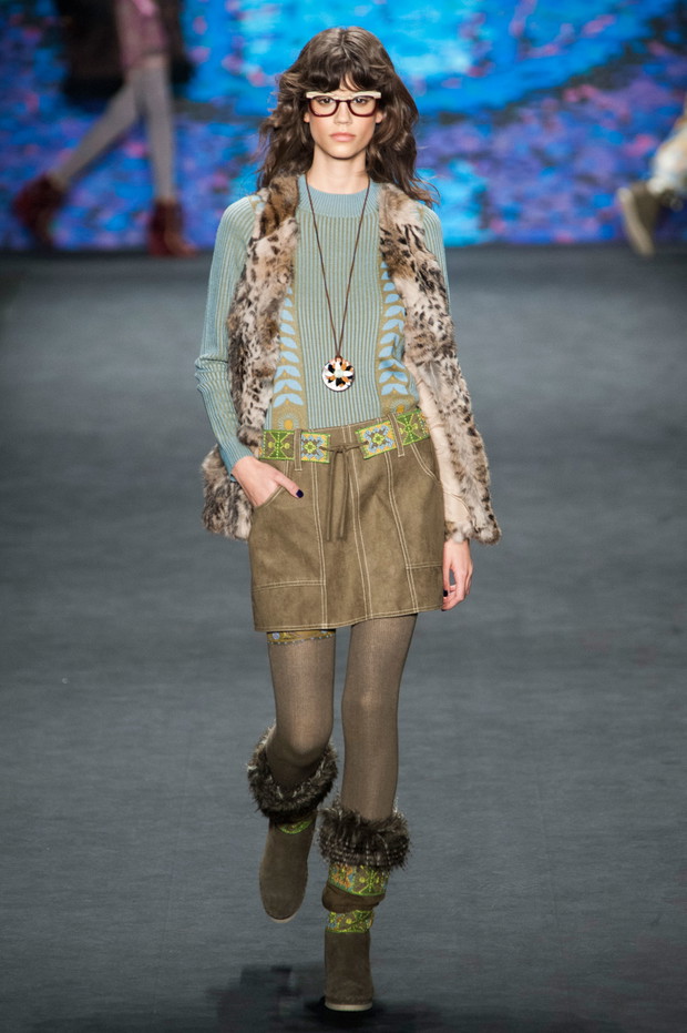 Anna Sui jesień-zima 2015/2016