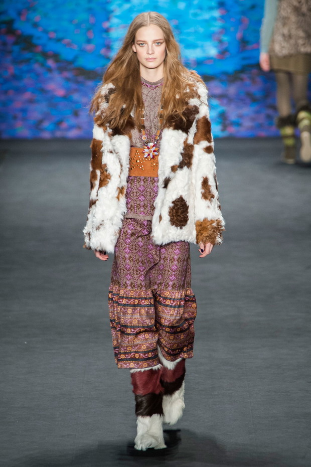 Anna Sui jesień-zima 2015/2016
