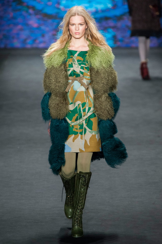 Anna Sui jesień-zima 2015/2016