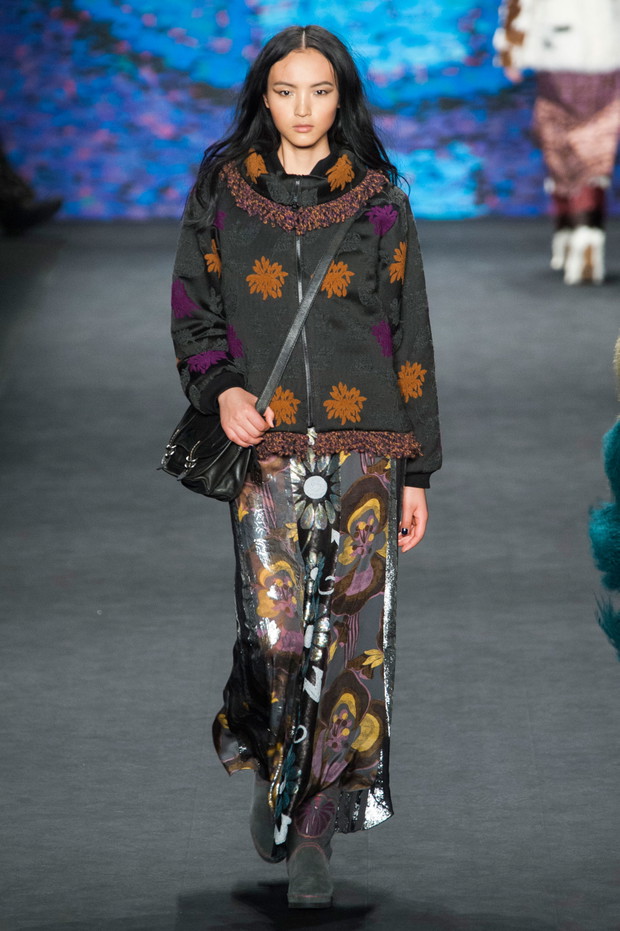 Anna Sui jesień-zima 2015/2016