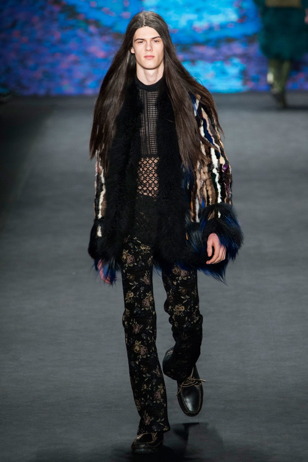 Anna Sui jesień-zima 2015/2016