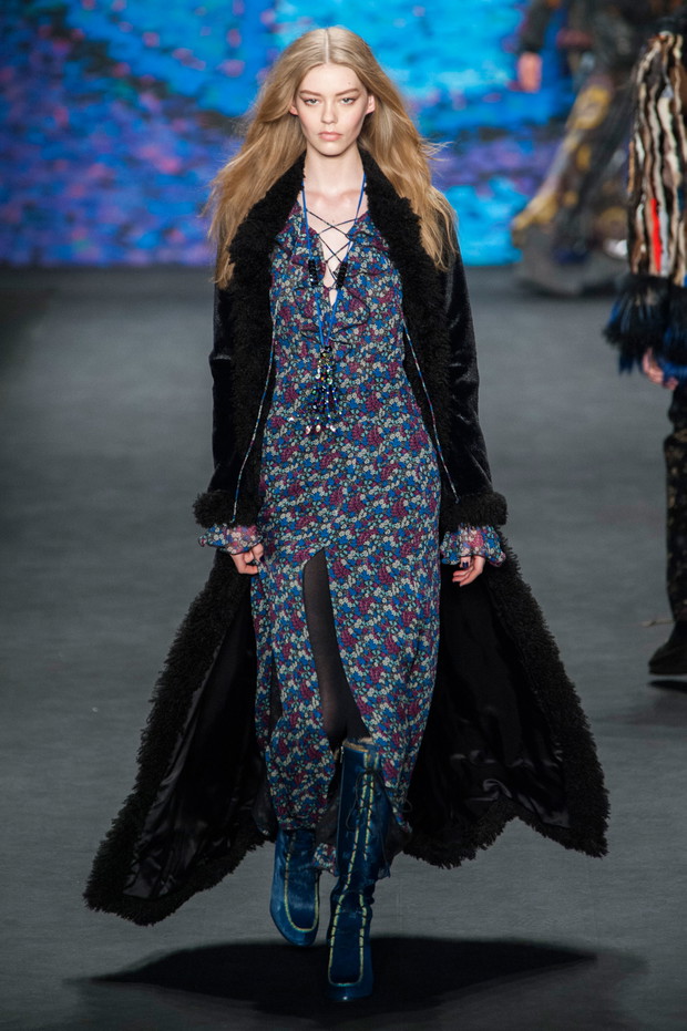 Anna Sui jesień-zima 2015/2016