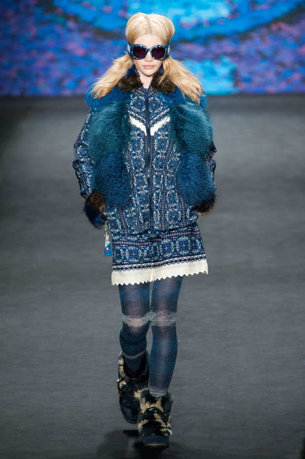 Anna Sui jesień-zima 2015/2016