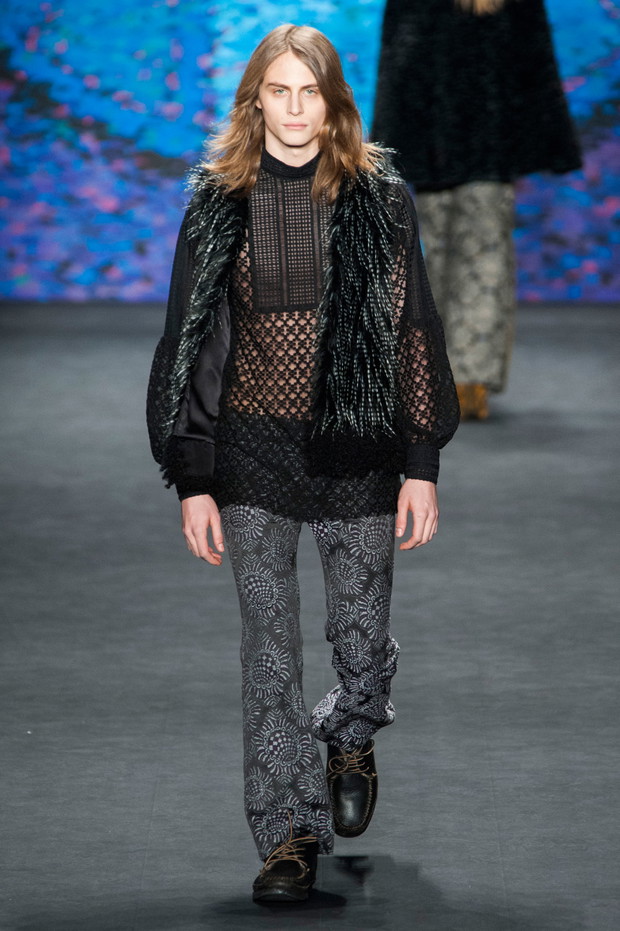 Anna Sui jesień-zima 2015/2016