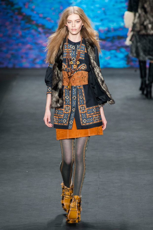 Anna Sui jesień-zima 2015/2016