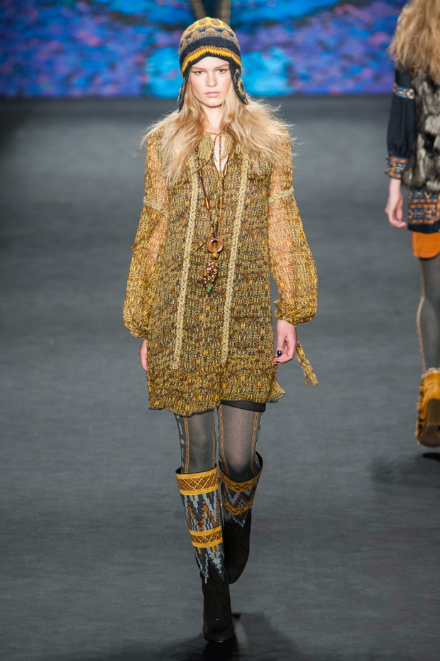 Anna Sui jesień-zima 2015/2016