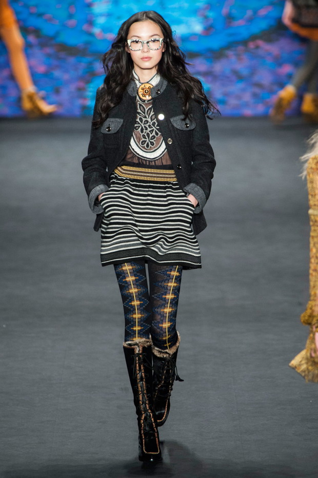 Anna Sui jesień-zima 2015/2016