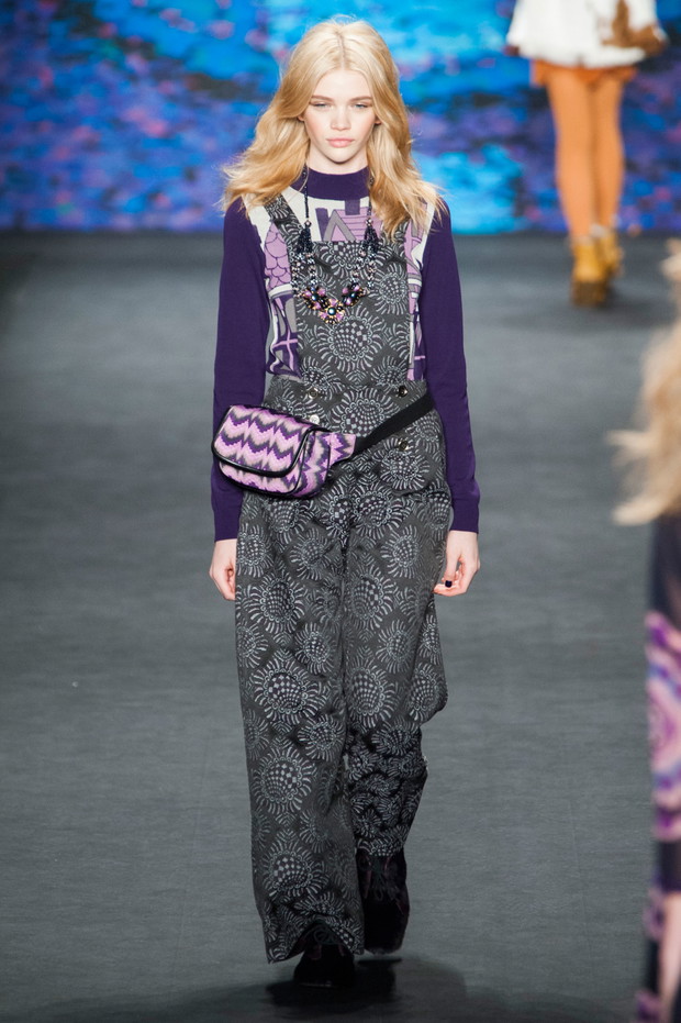 Anna Sui jesień-zima 2015/2016