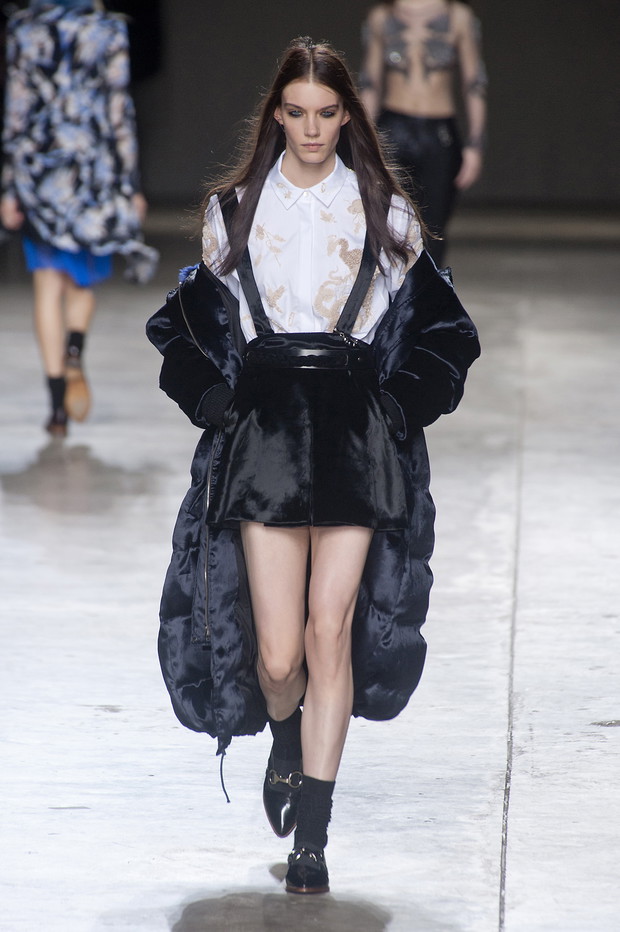 Pokaz Topshop Unique jesień-zima 2014. fot. Imaxtree