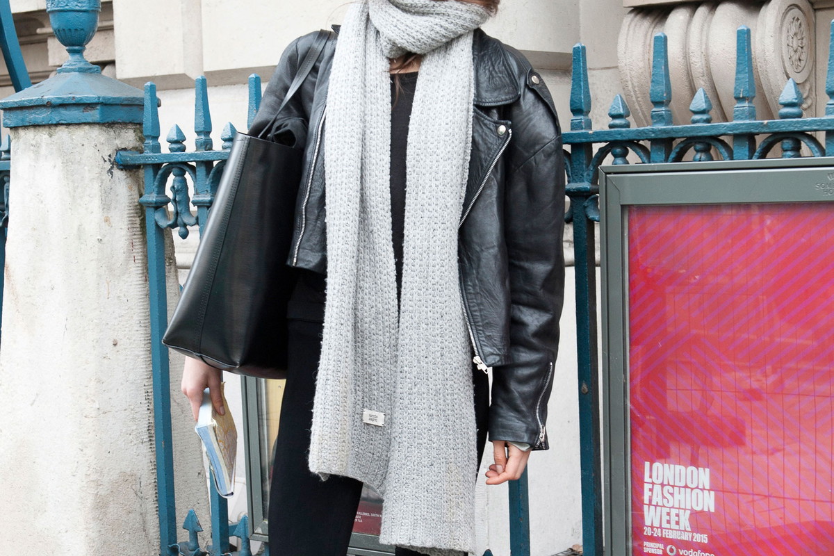 Street fashion: modelki off duty w Londynie