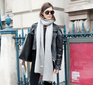 Street fashion: modelki off duty w Londynie