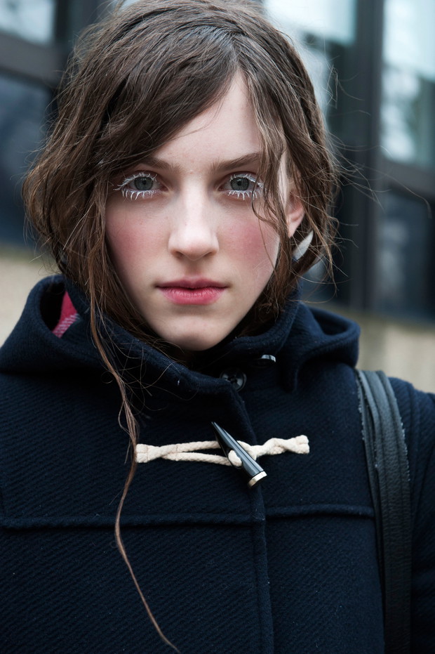 Street fashion: modelki off duty w Londynie